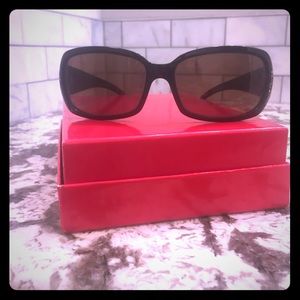 Fendi Sunglasses with Rhinestone Signature Logo